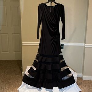 Ralph Lauren Black Long Sleeve Dress